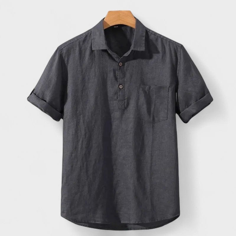 Kaj | Chemise en lin Polo T