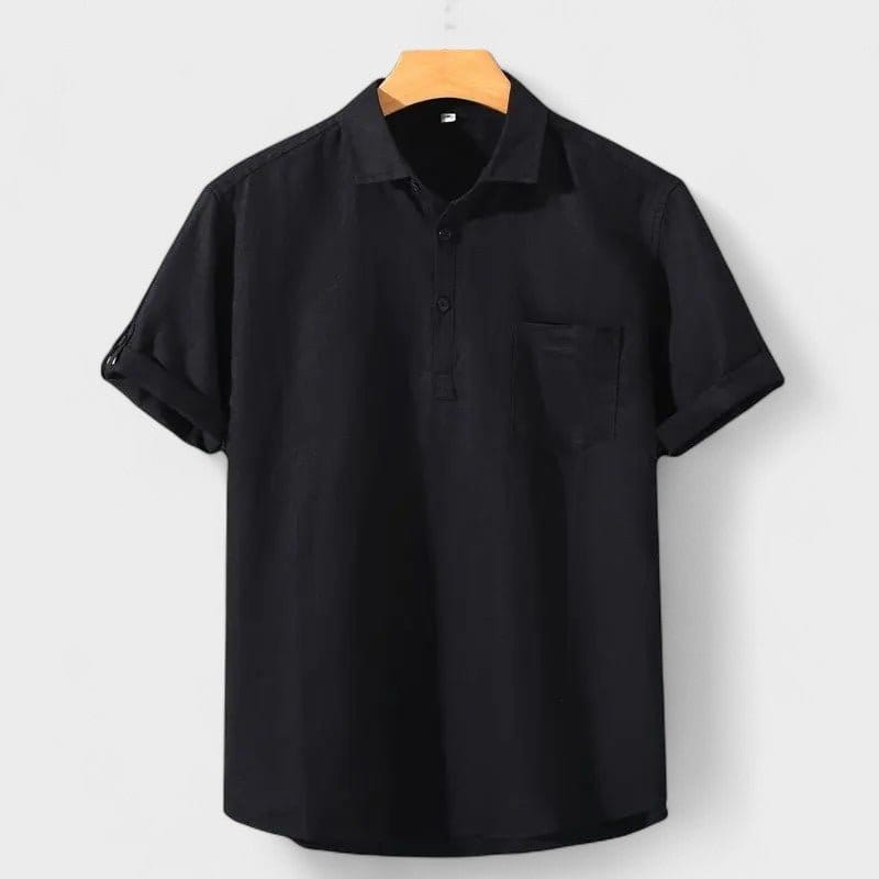 Kaj | Chemise en lin Polo T
