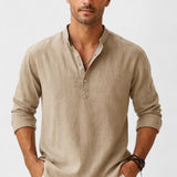 Lasse | Chemise Mélange en lin-en coton