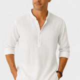 Lasse | Chemise Mélange en lin-en coton