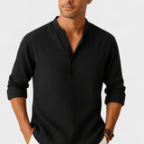 Lasse | Chemise Mélange en lin-en coton