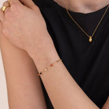 Éléonore | Bracelet orné d’une pierre précieuse