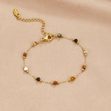 Éléonore | Bracelet orné d’une pierre précieuse