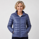 Ulla | Veste mi-saison en bleu indigo