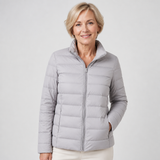 Ulla | Veste grise pour mi-saison