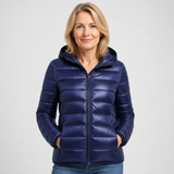 Aamu | Veste mi-saison en bleu marine