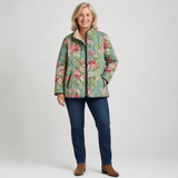 Winifred | Veste matelassée à imprimé marguerites