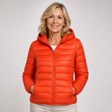 Aamu | Veste mi-saison en orange