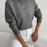 Pull chic à col roulé