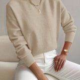Pull chic à col roulé