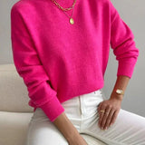 Pull chic à col roulé