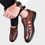 Steffen | Sandales Doux en cuir sport