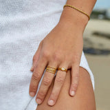Sibylle | Bracelet doré élégant
