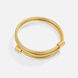 Quiterie | Bracelet doré élégant