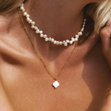 Isaline | Collier pendentif au motif estival