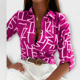 Maria | Chemise intemporelle classique col T
