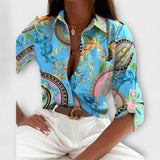 Maria | Chemise intemporelle classique col T