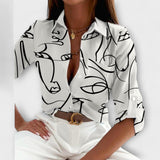 Maria | Chemise intemporelle classique col T