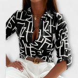 Maria | Chemise intemporelle classique col T
